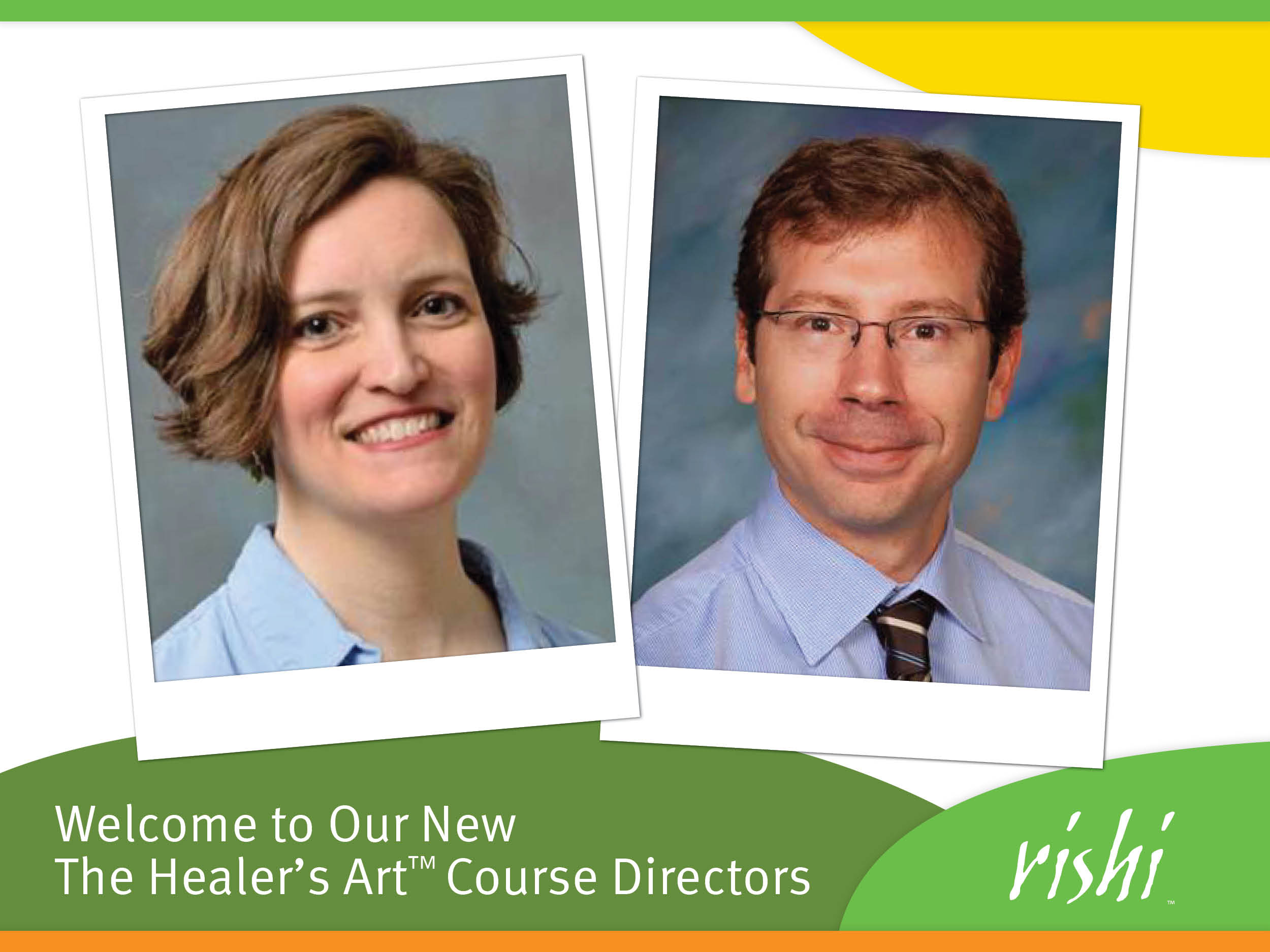 Welcome new course directors